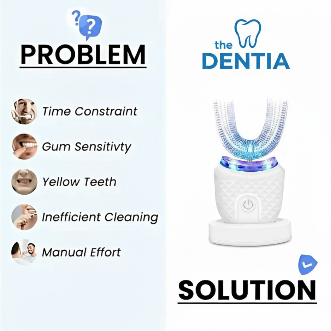 The Dentia™ U-Sonic 360° Diş Fırçası
