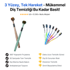 The Dentia™ TrioClean 3 Taraflı Diş Fırçası