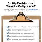 The Dentia™ TrioClean 3 Taraflı Diş Fırçası